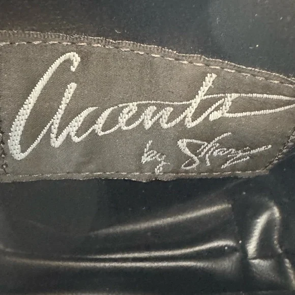 Sharif Black Crossbody Bag with Fruit Motif - Picture 3 of 4